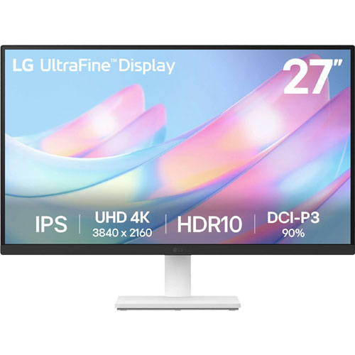 LG電子ジャパン 27US550-W [液晶ディスプレイ 27型/3840×2160/ホワイト]