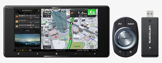 パイオニア AVIC-CW912Ⅳ-DC [7V型HD・AV一体型メモリーナビ ネットワークスティックセット]
