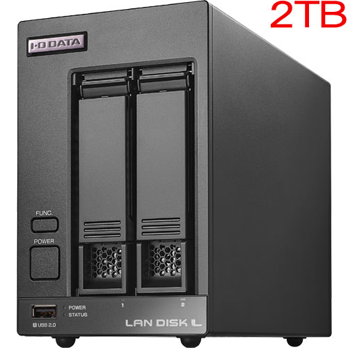アイ・オー・データ HDL2-LV02 [法人向け2ドライブNAS 5年保証 2TB]