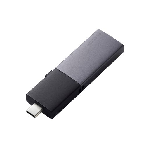 エレコム ESD-EWC0500GBK [外付けSSD/スライド式/C&A両対応/500GB/ブラック]