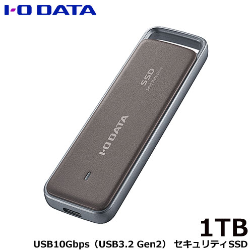 SSPR-SUSC1 [USB10Gbps(USB3.2 Gen2)対応 セキュリティSSD 1TB]