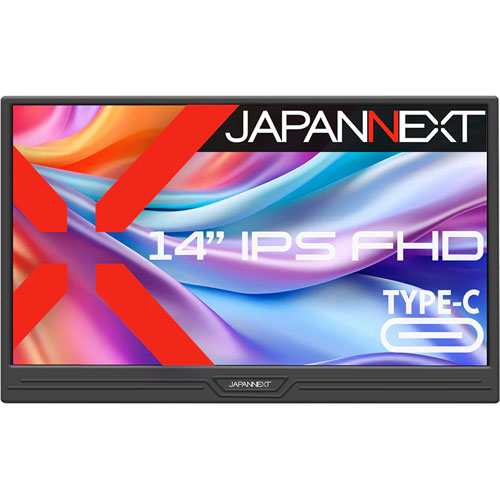 JAPANNEXT JN-MD-IPS14F [液晶ディスプレイ 14型/1920×1080/ブラック]