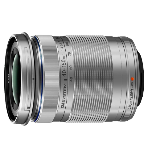 OM SYSTEM ED 40-150mm F4.0-5.6 R SLV OM シルバー