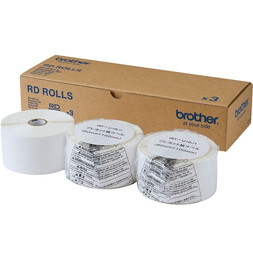 ブラザー RD-U16J1 [プレカット紙ラベル (幅60mm×長さ100mm)]