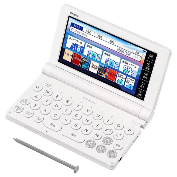 カシオ 電子辞書 EX-word XD-SA9000WE [55コンテンツ/外国語モデル/ホワイト]