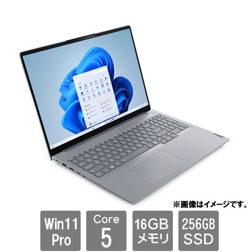 レノボ・ジャパン Lenovo ThinkBook 21SH000YJP [ThinkBook 16 Gen8(Core 5 210H 16GB SSD256GB 16.0WUXGA Win11Pro)]