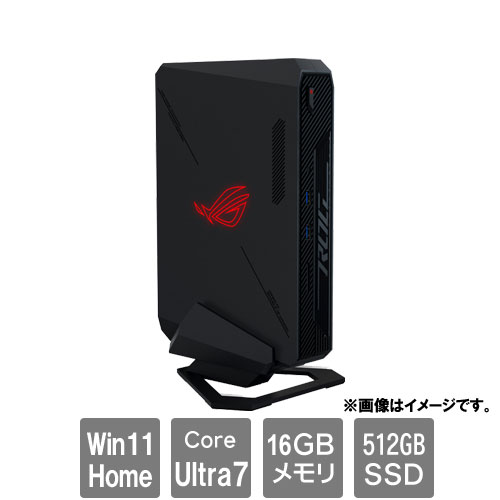 ASUS ROG NUC RNUC14SRKU7168A0I [第14世代 Core Ultra 7搭載 小型PC 完成品(Ultra 7 16GB SSD512GB Win11Home)]