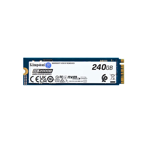 キングストン SEDC2000BM8/240G [240GB DC2000B SSD (M.2 (2280) / PCIe 4.0 x4 NVMe / 3D TLC / 175 TBW / 5年保証)]