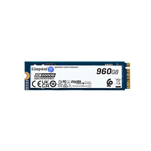 キングストン SEDC2000BM8/960G [960GB DC2000B SSD (M.2 (2280) / PCIe 4.0 x4 NVMe / 3D TLC / 700 TBW / 5年保証)]
