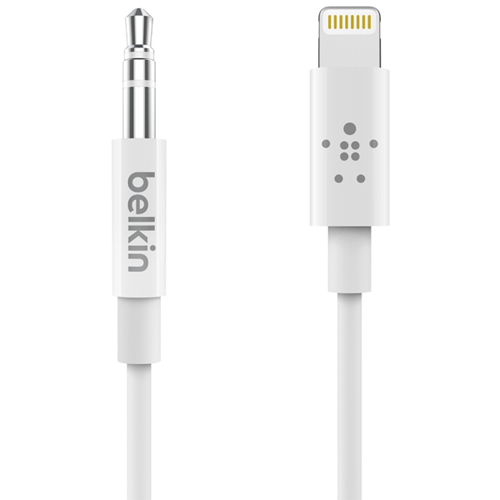 Belkin AV10172BT03-WHT [Lightning to 3.5mmケーブル(90cm) ホワイト]