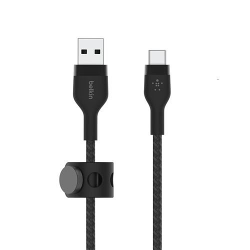 CAB010bt1MBK [BoostCharge PRO Flex USB-A to USB-C ケーブル ブラック 1m]