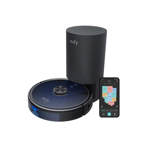ANKER T2182512 [EufyRoboVacL35Hybrid+【水拭き両用/自動ゴミ収集/抗菌消臭ダストバッグ/ブラック]