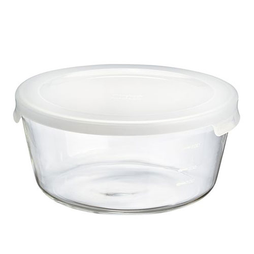 HARIO MST-120-TW [耐熱ガラス製保存容器・丸1200ml]