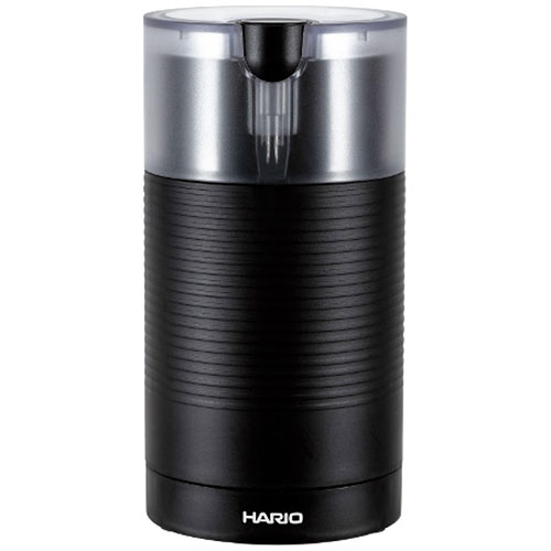 HARIO 4010-021 [電動コーヒーミル・スイッチ (9×9.2×17.5cm・消費電力150W・コード長約1m)]