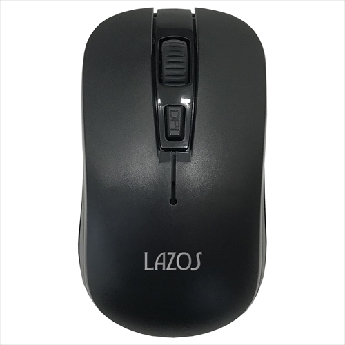 Lazos L-YM-BK [ワイヤレスマウス]
