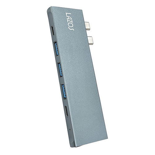 Lazos L-CH8-MX6 [【6個セット】 8in1TypeCハブ (For MacBook Pro/Air)]