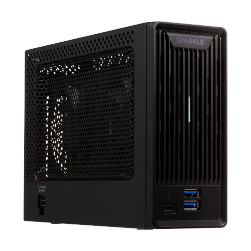 SPARKLE TBX-240FU+RTX3050/6GB [Thunderbolt 3 PCIe Expansion Box (RTX 3050 6GB、TBT 3、USB-A x 2、GbE)]