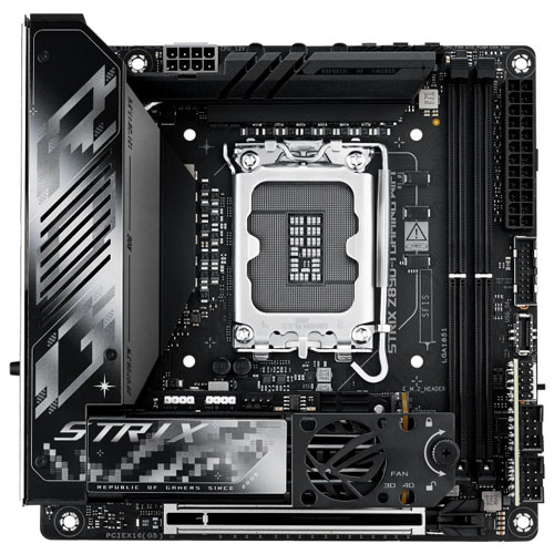 ASUS ROG STRIX Z890-I GAMING WIFI [Intel Z890/LGA1851/DDR5/Thunderbolt 4/2.5GbE/Wi-Fi 7/Mini-ITX]