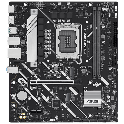 ASUS PRIME H810M-A-CSM [マザーボード Intel H810/LGA1851/DDR5/micro-ATX]
