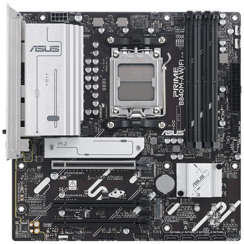ASUS PRIME B840M-A WIFI-CSM [マザーボード AMD B840/Socket AM5/DDR5//2.5GbE/Wi-Fi 6E/mATX]