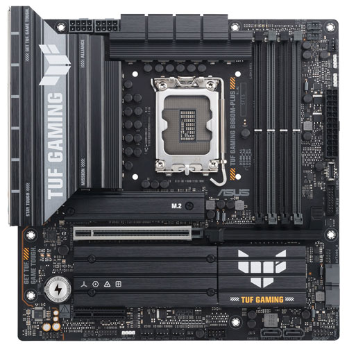 ASUS TUF GAMING B860M-PLUS [マザーボード Intel B860/LGA1851/DDR5/2.5GbE/mATX/Thunderbolt AIC対応]