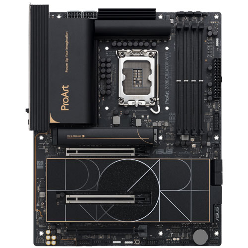 ASUS ProArt Z890-CREATOR WIFI [Intel Z890/LGA1851/DDR5/Thunderbolt 5/10GbE + 2.5GbE/Wi-Fi 7/ATX]