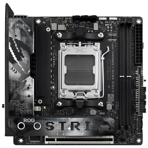 ASUS ROG STRIX X870-I GAMING WIFI [マザーボード AMD X870/Socket AM5/DDR5/USB4/2.5GbE/Wi-Fi 7/Mini-ITX]