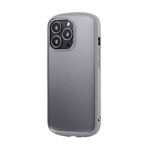 LEPLUS LP-IP21PLFBK [iPhone 13 Pro 耐衝撃マットハイブリッドケース「Frosty」 フロストブラック]