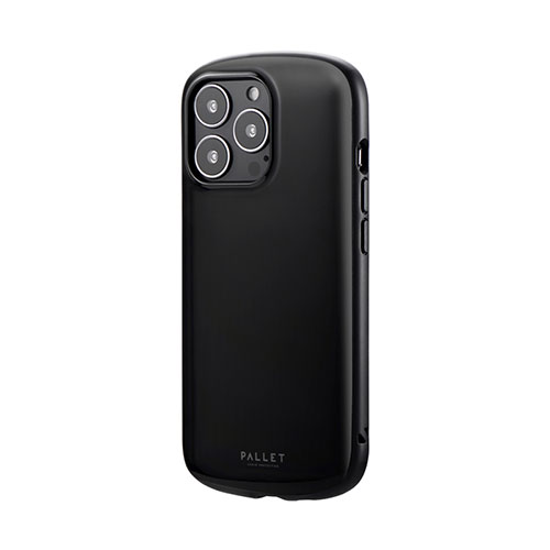 LEPLUS LP-IP21PLABK [iPhone 13 Pro 超軽量・極薄・耐衝撃ハイブリッドケース「PALLET AIR」 ブラック]