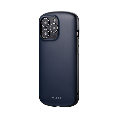 LEPLUS iPhone 13 Pro 超軽量・極薄・耐衝撃ハイブリッドケース「PALLET AIR」 マットダークグレー
