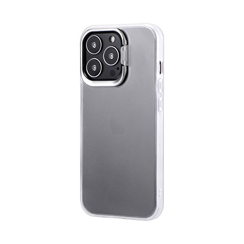 LEPLUS LP-IP21SHSWH [iPhone 13 Pro スタンド付耐衝撃ハイブリッドケース「SHELL STAND」 フロストホワイト]