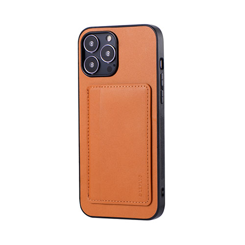 LEPLUS LP-IL21SHCCM [iPhone 13 Pro Max ポケット兼スタンド付PUレザーケース「SHELL CARD」 キャメル]