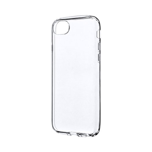 LEPLUS LP-I9CRDCL [iPhone SE (第2世代)/8/7/6s/6 耐衝撃ソフトケース CLEAR ROUND クリア]