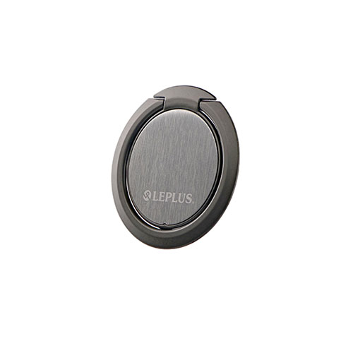 LEPLUS LP-SMRGS05BK [スマートフォン(汎用) スマートフォンリング Grip Ring SLIM ブラック]