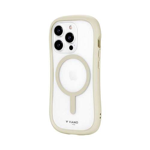 LEPLUS NEXT iPhone 15 Pro Max 高速充電対応・耐傷・耐衝撃ハイブリッドケース ViAMO charge スターライト