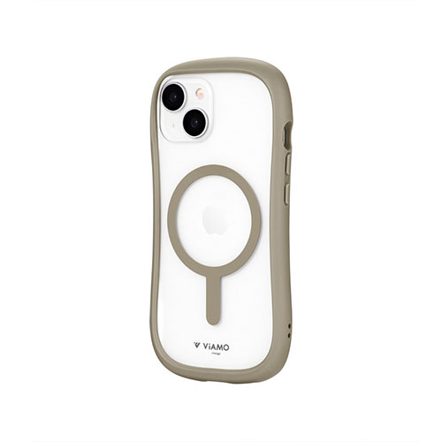 LEPLUS NEXT iPhone 15/iPhone 14 高速充電対応・耐傷・耐衝撃ハイブリッドケース ViAMO charge グレージ
