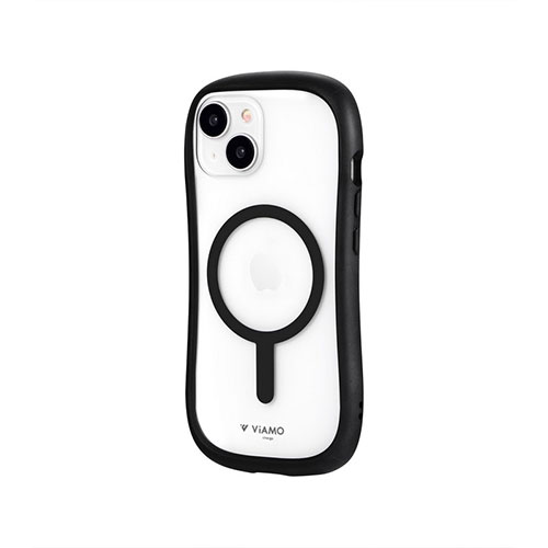 LEPLUS NEXT iPhone 15/iPhone 14 高速充電対応・耐傷・耐衝撃ハイブリッドケース ViAMO charge ライトブラック
