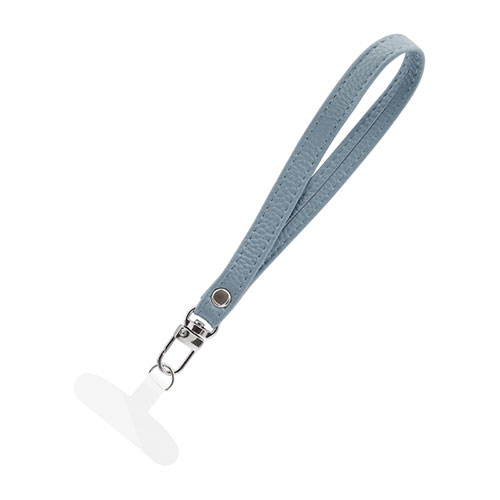 LEPLUS NEXT LN-HS02BL [スマートフォン 汎用 ハンドストラップ WRISTY MULTI STRAP PUレザータイプ ブルー]