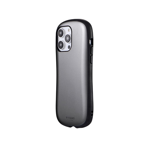 LEPLUS NEXT LN-IL22VMPKSV [iPhone 14 Pro Max 耐衝撃ハイブリッドケース ViAMO personal メタルシルバー]