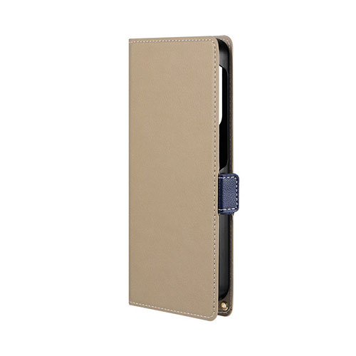 LEPLUS NEXT LN-24SG3BLP2BG [Galaxy A55 5G 薄型・軽量PUレザー手帳ケース Twoal W ベージュ]