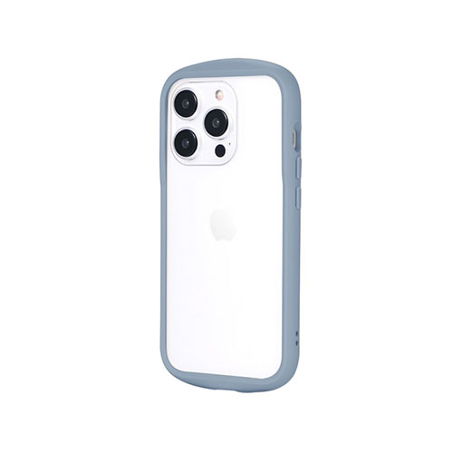 LEPLUS NEXT LN-IP23PLCBL [iPhone 15 Pro 耐衝撃ハイブリッドケース Cleary スモークブルー]