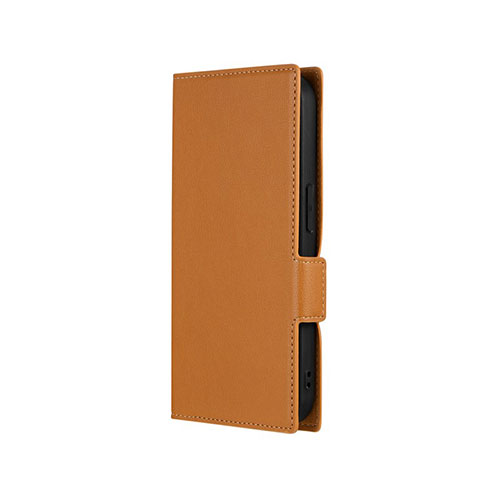 LEPLUS NEXT LN-IP23BWPLCA [iPhone 15 Pro 薄型・軽量PUレザー手帳ケース BOOK SLIM&W POCKET キャメル]