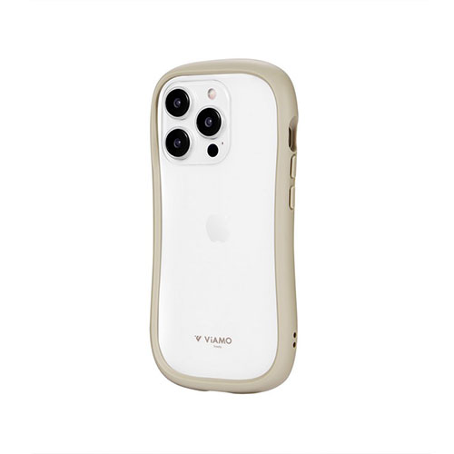 LEPLUS NEXT LN-IP23VMFBG [iPhone 15 Pro 耐傷・耐衝撃ハイブリッドケース ViAMO freely ベージュ]