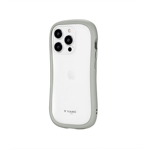 LEPLUS NEXT LN-IP23VMFLGY [iPhone 15 Pro 耐傷・耐衝撃ハイブリッドケース ViAMO freely ライトグレー]