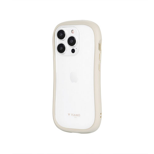 LEPLUS NEXT LN-IP23VMFWH [iPhone 15 Pro 耐傷・耐衝撃ハイブリッドケース ViAMO freely ミルクホワイト]