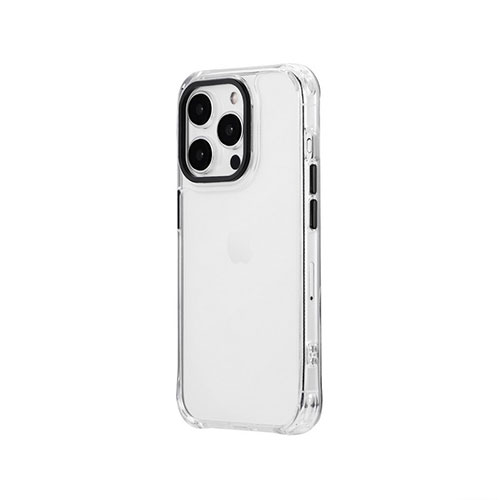 LEPLUS NEXT LN-IP23CCMBK [iPhone 15 Pro カメラ保護ハイブリッドケース UTILO Cam Tough ブラック]