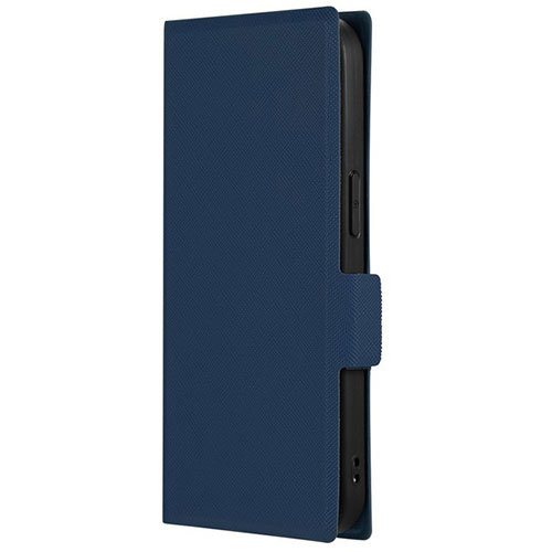 LEPLUS NEXT LN-IM23BSLNV [iPhone 15/iPhone 14 薄型・軽量PUレザー手帳ケース BOOK SLIM&LITE ネイビー]