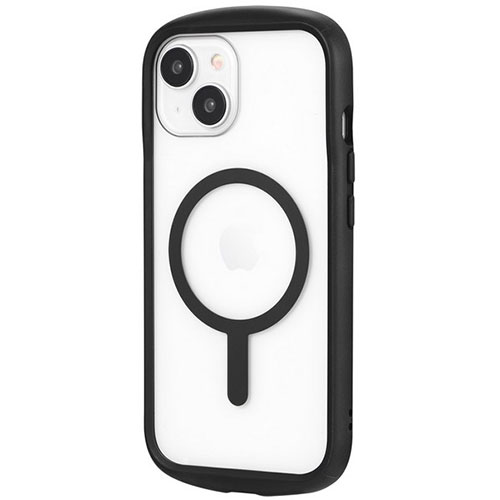 LEPLUS NEXT LN-IM23PLCCBK [iPhone 15/iPhone 14 高速充電対応・耐衝撃ハイブリッドケース Cleary charge ブラック]