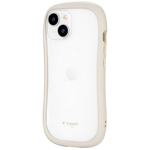 LEPLUS NEXT LN-IM23VMFWH [iPhone 15/iPhone 14 耐傷・耐衝撃ハイブリッドケース ViAMO freely ミルクホワイト]