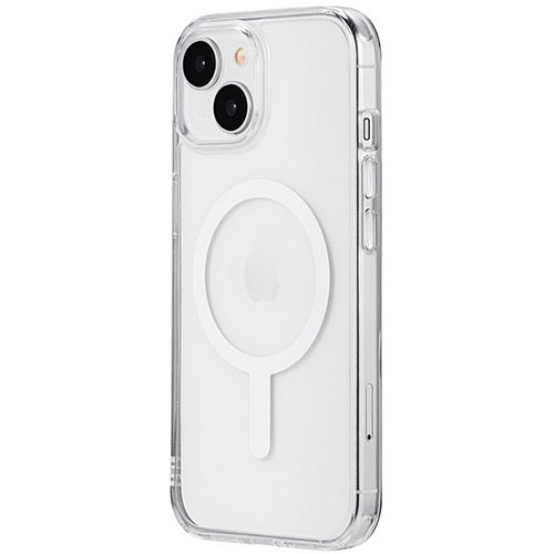 LEPLUS NEXT LN-IM23CCGCL [iPhone 15/iPhone 14 高速充電対応ハイブリッドケース UTILO charge クリア]